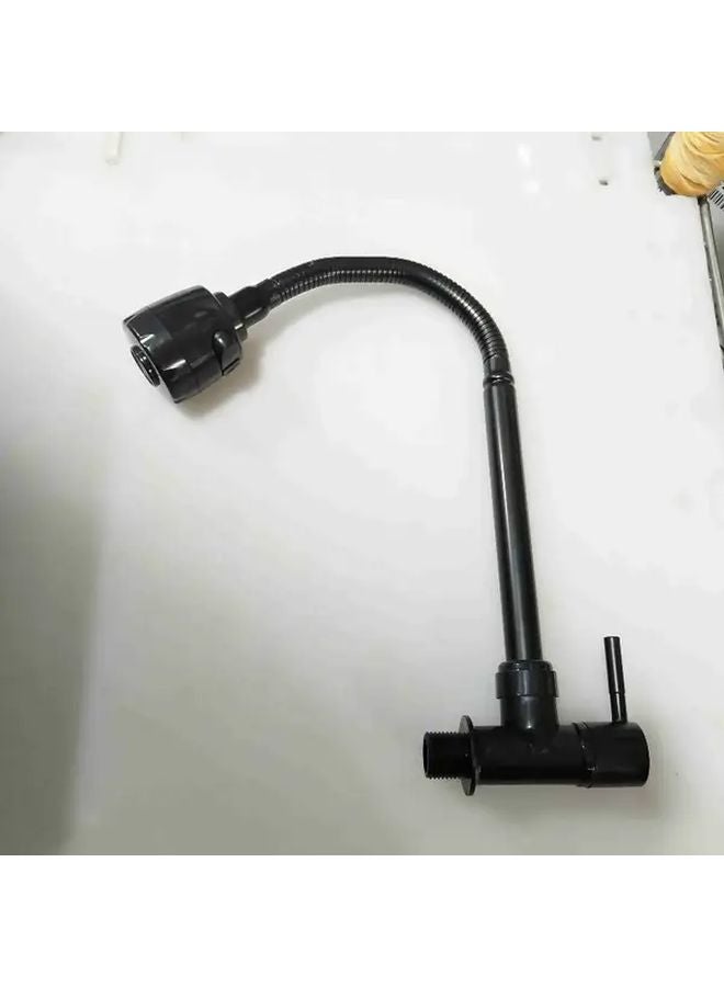 Heavy Duty Wall Mounted Kitchen Faucet 360 Rotating Nozzle Adjustable Spray Head Easy Install - Image 4