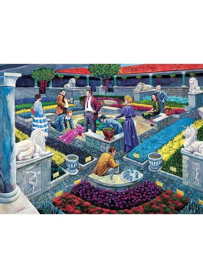 Bits and Pieces 3 In 1 Multi Pack 500 Piece Jigsaw Puzzles For Adults 500 Pc Large Piece Mystery Puzzle Set By Gene Dieckhoner 18" X 24"  - Image 4