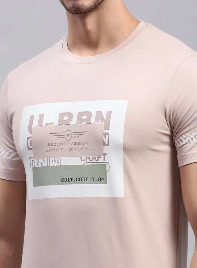 Monte Carlo Monte Carlo Regular Fit Printed Round Neck TShirt