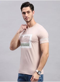 Monte Carlo Regular Fit Printed Round Neck TShirt by Styli  - Image 2