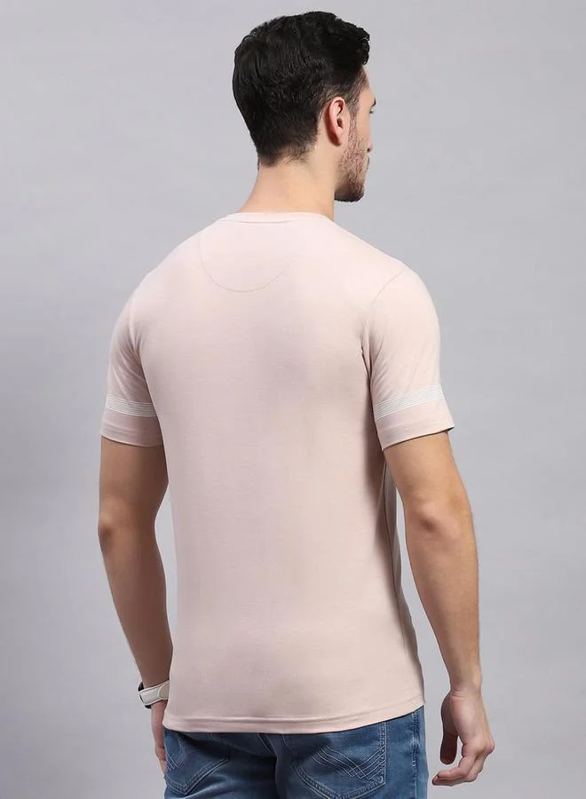 Monte Carlo Monte Carlo Regular Fit Printed Round Neck TShirt