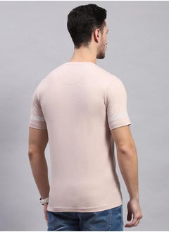 Monte Carlo Regular Fit Printed Round Neck TShirt by Styli  - Image 4
