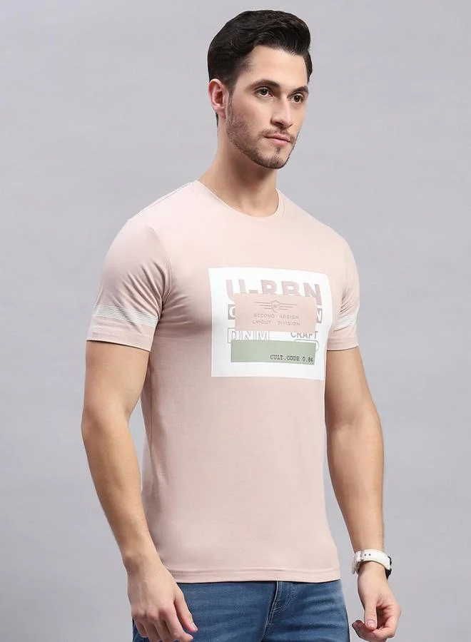 Monte Carlo Monte Carlo Regular Fit Printed Round Neck TShirt