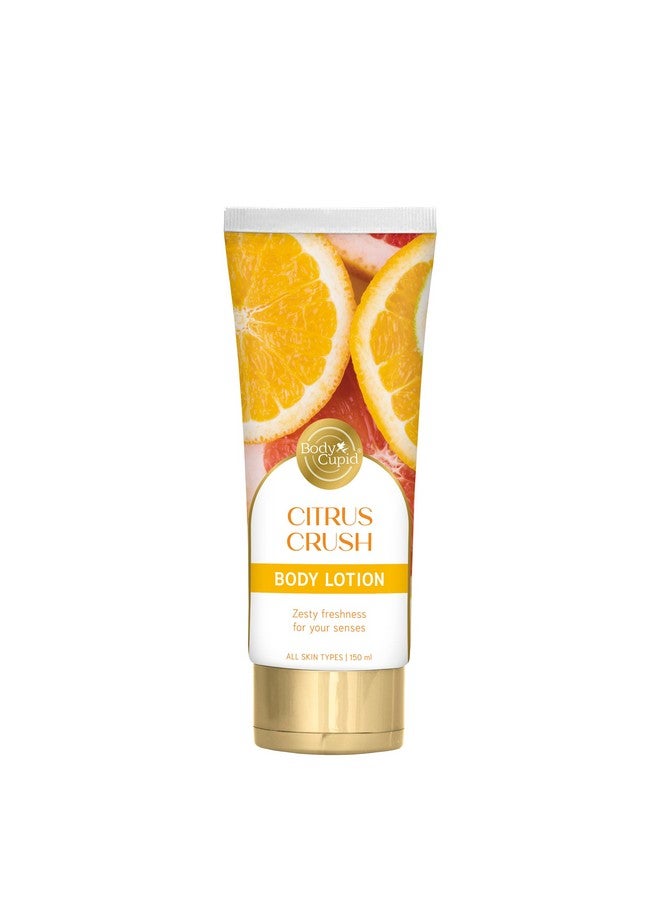 Body Cupid Citrus Crush Body Lotion | Hydrating & Refreshing Body Moisturizer with Zesty Citrus Extracts | Fast-Absorbing & Non-Greasy Formula | 150ml - Image 1