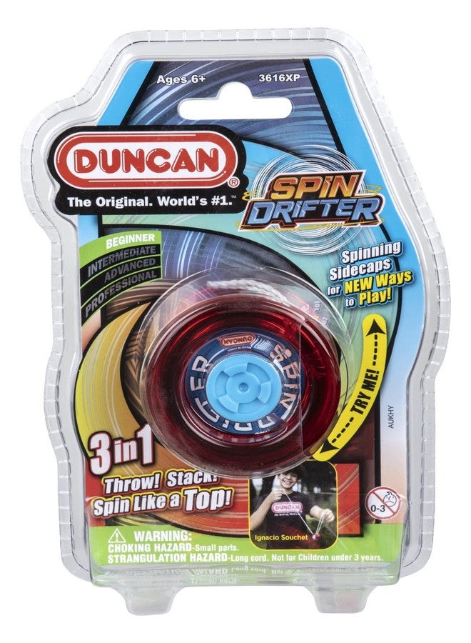 Duncan Toys Spin Drifter Yo-Yo, Side-Spinning Yo-Yo, Beginner to Advanced, Red, 1 Yo-Yo - Image 4