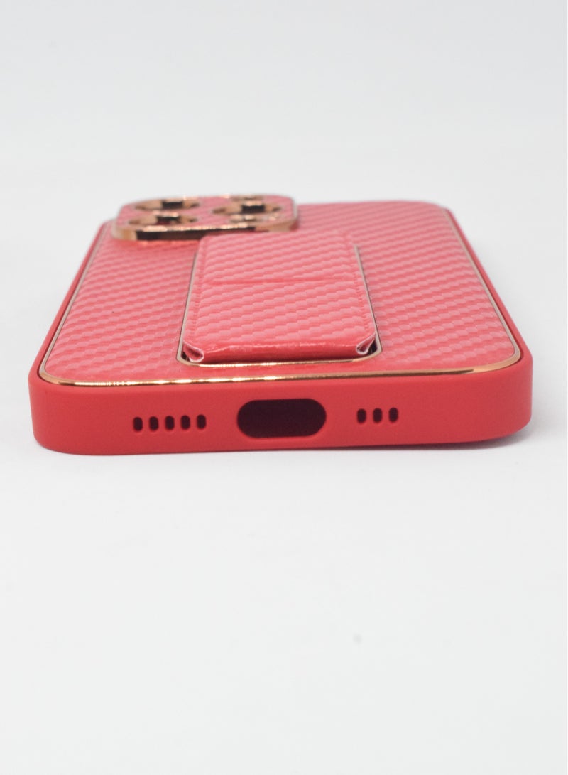 BORTONY Protective Case Cover With Finger Grip Stand For iPhone 13 Pro - Image 4