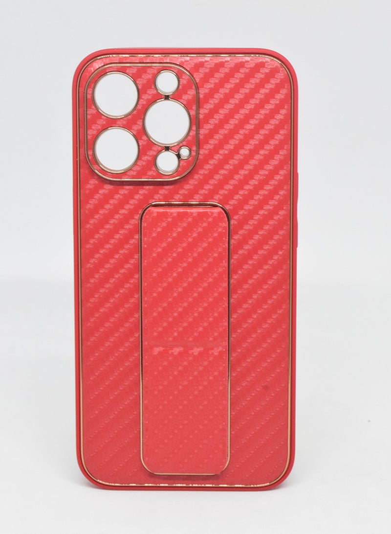 BORTONY Protective Case Cover With Finger Grip Stand For iPhone 13 Pro - Image 1