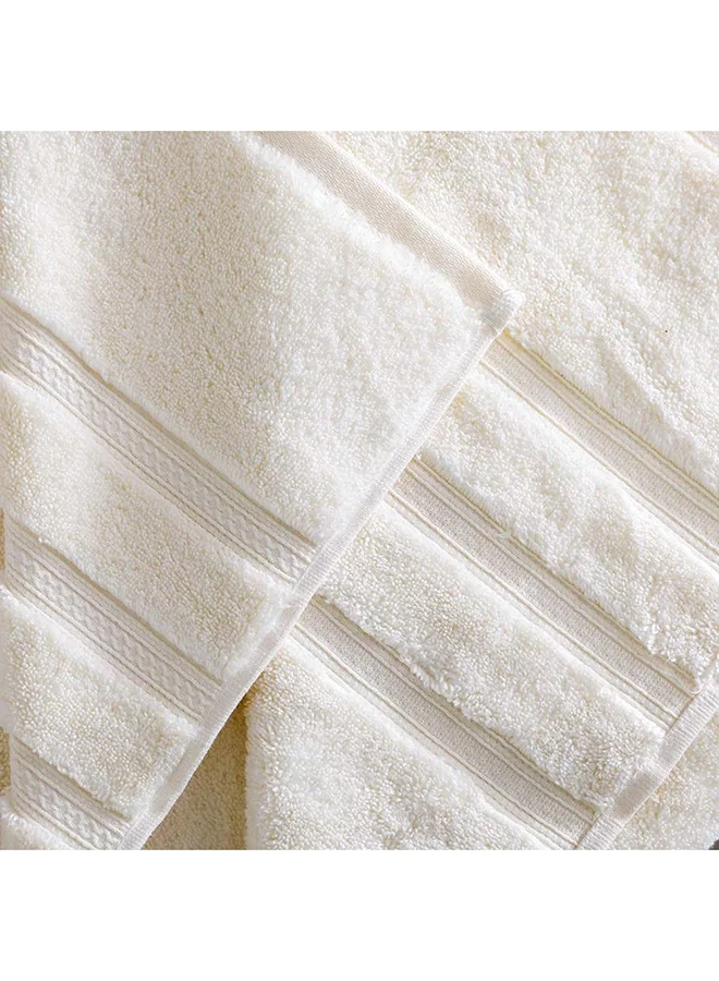 DANUBE HOME Danube Home Flossy Advance Bath Towel 100% Cotton 650 gsm Quick Dry Plush Bath Sheet Ultra Soft Highly Absorbent Daily Usage Towels For Bathroom Gym L 70 x W 142 Cm-Light Brown