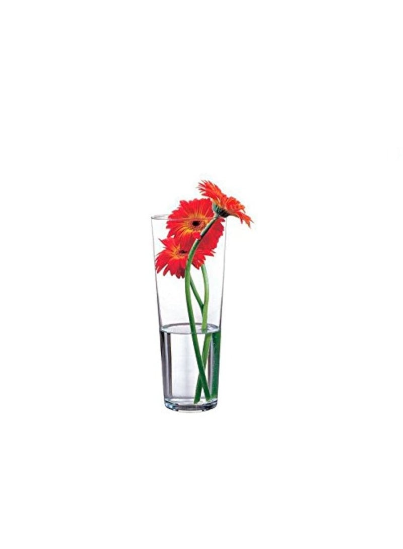 Paşabahçe Pasabahce Botanica Vase 260mm – Premium Clear Glass Flower Vase for Elegant Home Décor (Gift Boxed) - Image 2