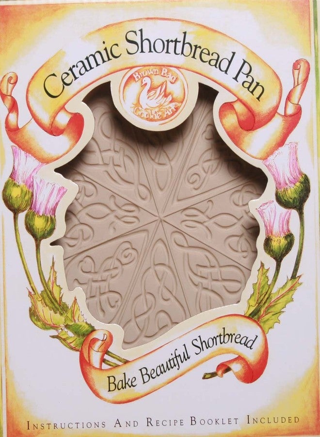 Brown Bag Design Celtic Knot Shortbread Cookie Pan, 11-1/2-Inch by 9-Inch - Image 1
