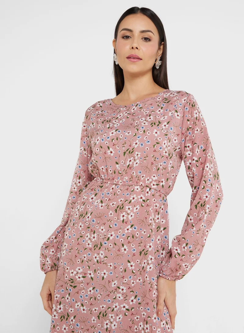 ELLA Floral Print Dress