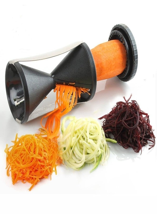 Dweezhet Vegetable Spiralizer Slicer Zoodles Maker | Restaurant Quality Spiral Slicer Great for Vegetables Noodle Slicer Salad Decorator Chopping Spiralizer Grater Cutter Multicolor - Image 1