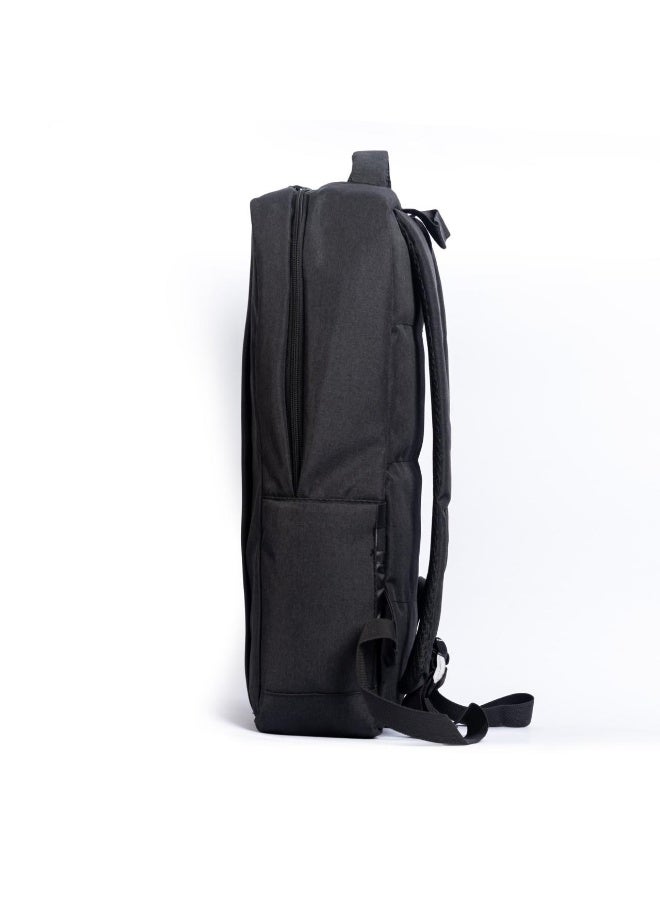 PROTECT Laptop Backpack 17.3 Inch Business & Travel Bag with Safety Bubble Protection - Black - Image 3