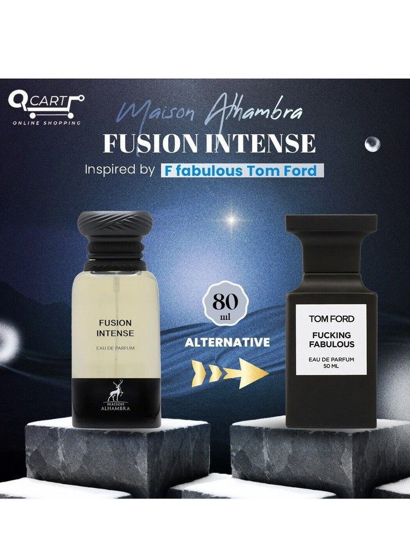 ميزون الهمبرا ميزون الهامبرا فيوجن انتينس او ​​دي بارفان للجنسين - 80 مل (مستوحى من توم فورد فاكينج فابيولس) - Image 3