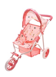 Dolls World - 3 Wheel Dolls Stroller