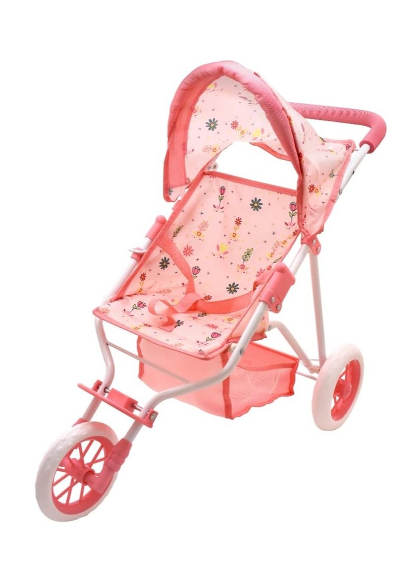 dolls world - Dolls World - 3 Wheel Dolls Stroller - Image 1
