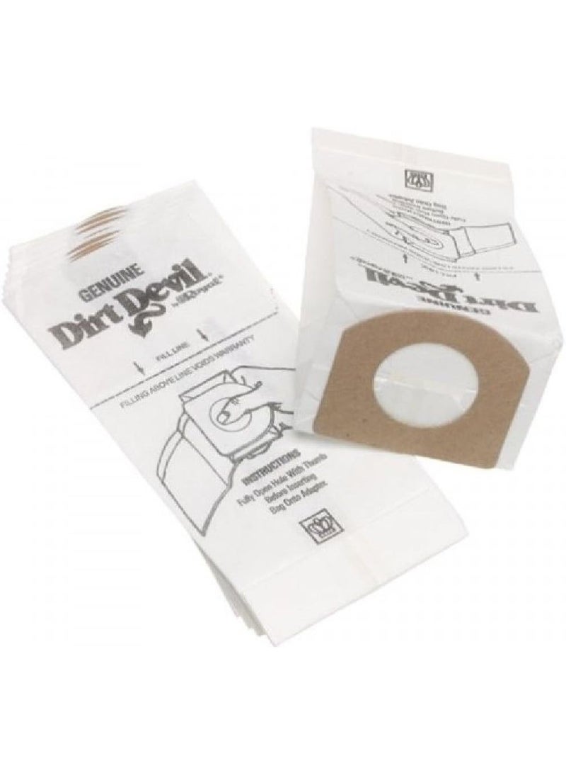 DIRT DEVIL Dirt Devil Type F Vacuum Cleaner Bags (10-Pack) 