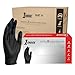 1st Choice Nitrile Gloves Disposable LatexFree Black 5 Mil for Cooking Cleaning Auto Food Prep Large Case of 1000 - Image 1