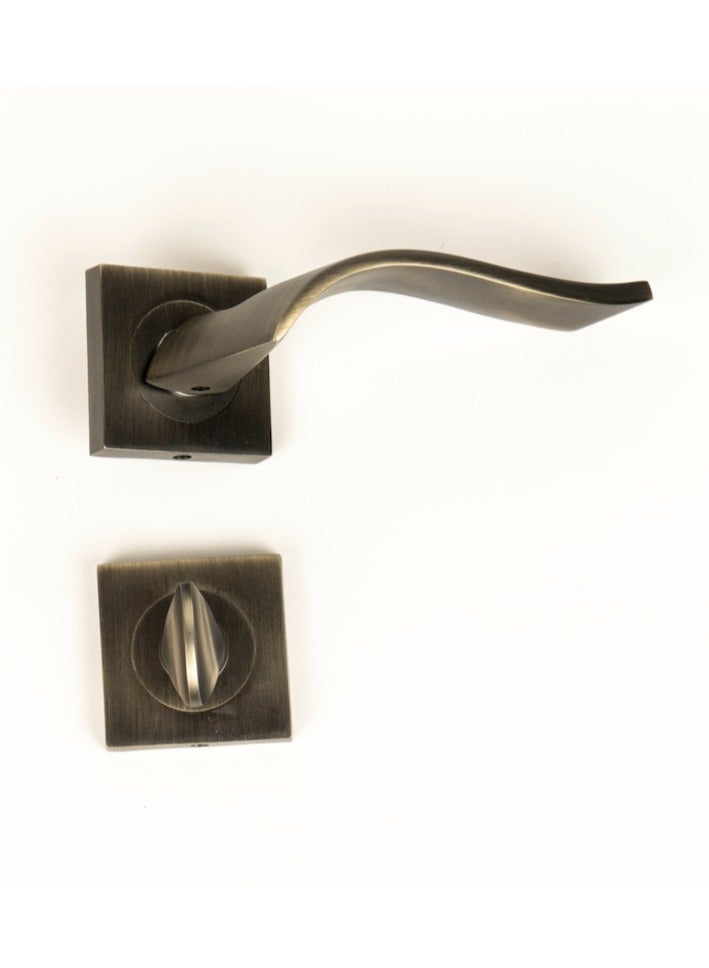 Siag Pinar Rosetta Bathroom Door Handle - Image 2