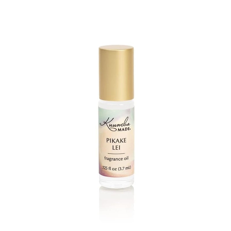 Kuumba Made Pikaki Lei Fragrance Oil Roll-On 0.125 fl oz (3.7ml) | Rollerball Perfume | Alcohol Free - Image 1