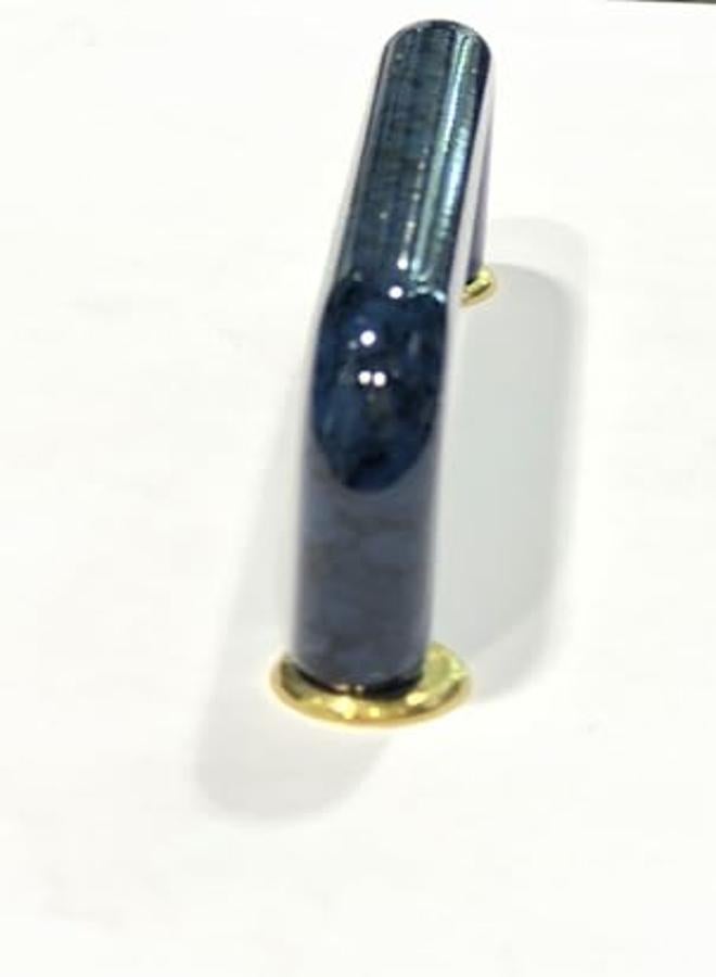 مقبض مطبخ وخزانة لون كحلي باللون الأسود خامة بلاستك قاعدة نحاس لو نحاس صناعة القدة تايوان طول 7.9 سم يعتبر 79 ملي - Image 4