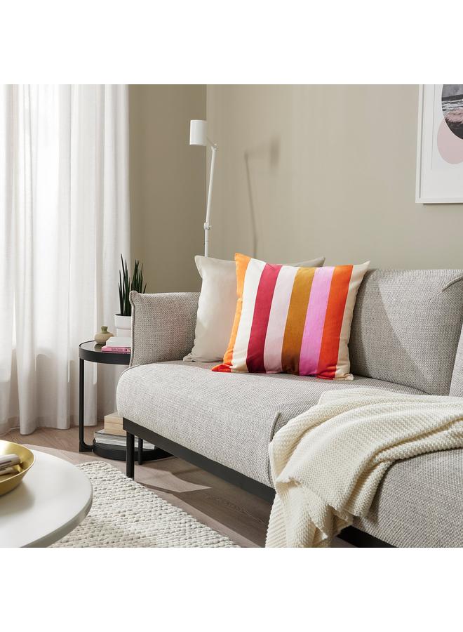 erorex Cushion cover, pink/striped, 50x50 cm - Image 4