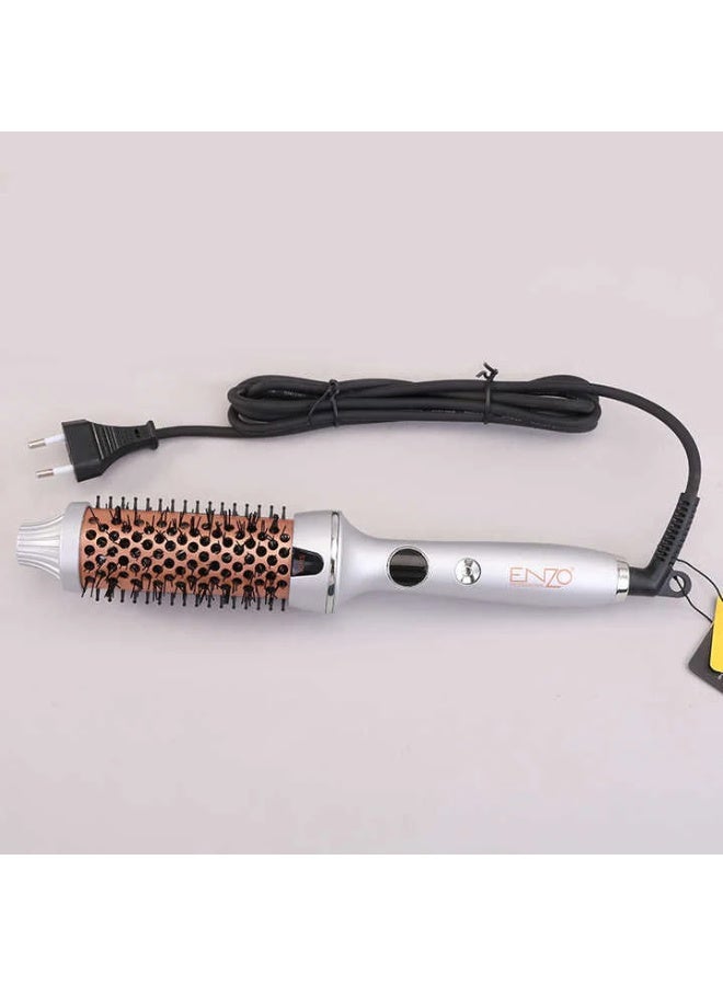 إنزو فرشاة تجعيد الشعر الحرارية الدوارة ENZO EN-2230 – جهاز تصفيف متعدد الوظائف للتجعيد السريع وتموجات كبيرة ولمعان خالٍ من التجعد - Image 3