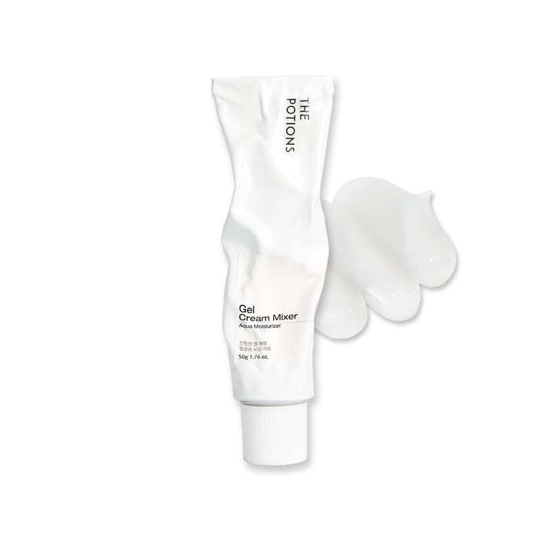 The Potions Aqua Moisturizer Gel Cream Mixer for Skincare l Korean Skincare, Cruelty-free, Hypoallergenic - 50g
