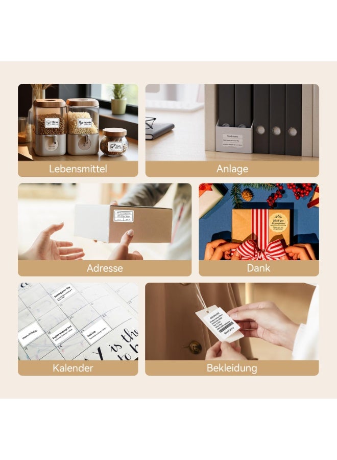 NIIMBOT B21 Pro Label Maker 300DPI Portable Label Printer Bluetooth Sticker Printer - Image 3