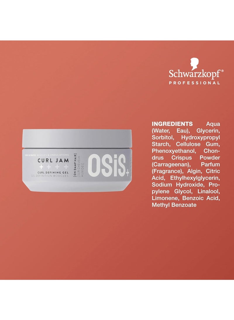 Schwarzkopf Professional - Schwarzkopf OSiS+ Curl Jam Curl Defining Gel 300ml - Image 1