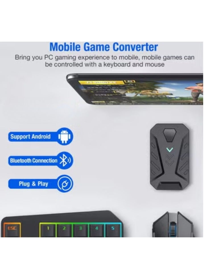 REBENUO Keyboard and mouse for PUBG Mobile, compatible with Android systems only, latest version 2024 - Image 3