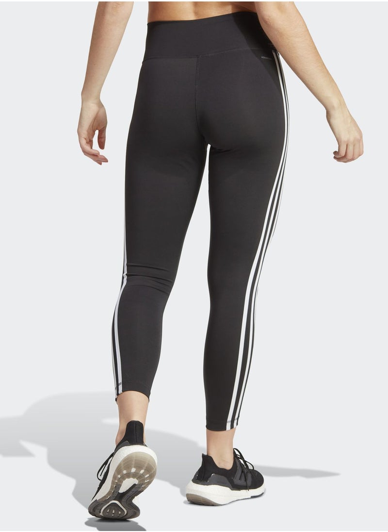 Adidas - 3 Stripes Train Essential 7/8 Tights - Image 1