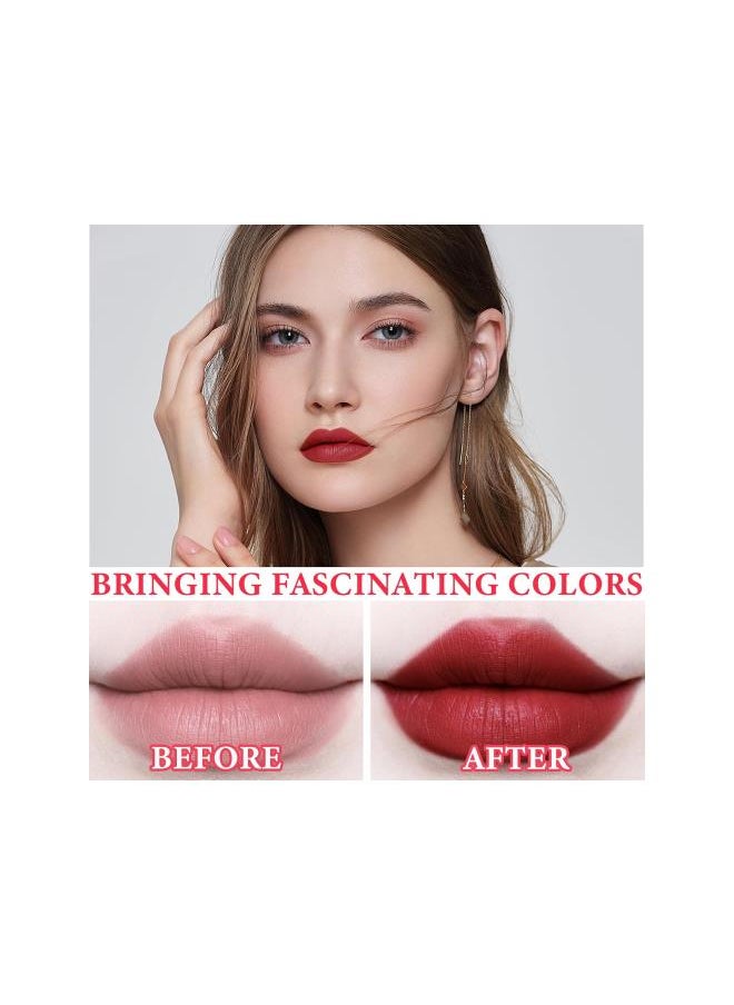 Generic - Peel Off Lip Stain Lip Tint,Tattoo Magic Color Lip Gloss,Waterproof Long Lasting Non Stick Cup Tear Off Liquid Lipstick Non Smudging Matte Pigmented Lip Gloss for Women Girls（03） - Image 1