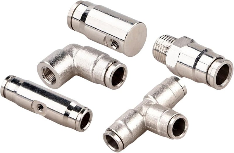 توصيلة نحاسية على شكل حرف T للمنظومة الخارجية للتبريد بالرش عالي الضغط - Image 1