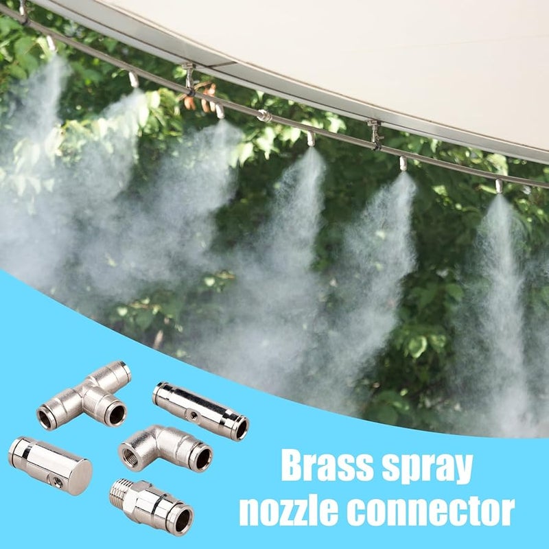 توصيلة نحاسية على شكل حرف T للمنظومة الخارجية للتبريد بالرش عالي الضغط - Image 3