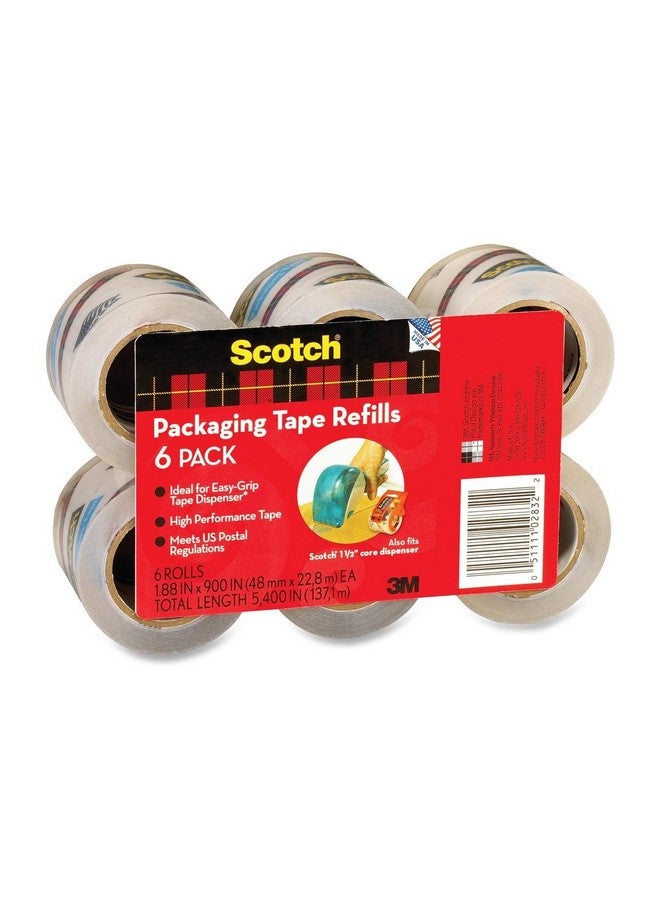 سكوتش لفات Tch Sure Start لموزع Dp1000، مقاس 1.88 بوصة × 900 بوصة، 6/عبوة (Dp1000Rf6)