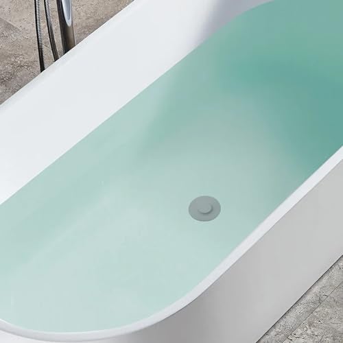 Aluvor Bathtub Stopper 2pcs Sink Stopper Tub Plug Bathroom Shower Drain Plug Silicone Bathtub Drain Plug Tub Drain Stopper Washbasin Stopper - Image 2