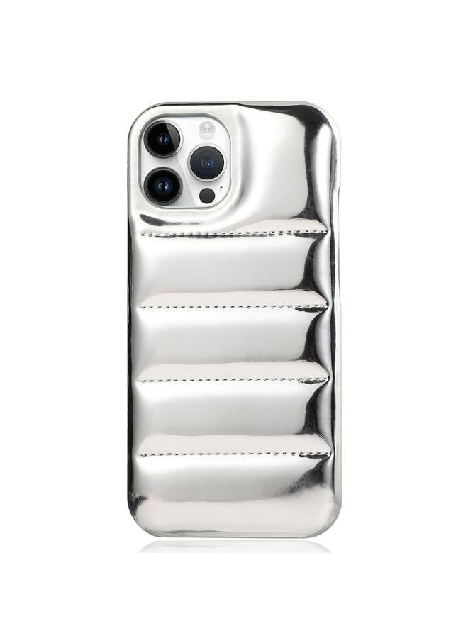 erorex Case For iPhone 13 Pro Laser Aurora Down Jacket All-inclusive Phone Case - Image 1