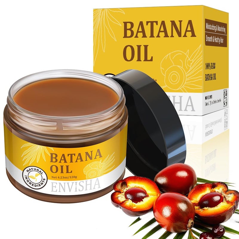 ENVISHA زيت باتانا - زيت باتانا نقي وطبيعي 100%، زيت باتانا من د. سيبي من هندوراس - يغذي ويقوي ويمنع تساقط الشعر، يمنع جفاف الشعر ويقضي على تقصف الشعر - Image 3