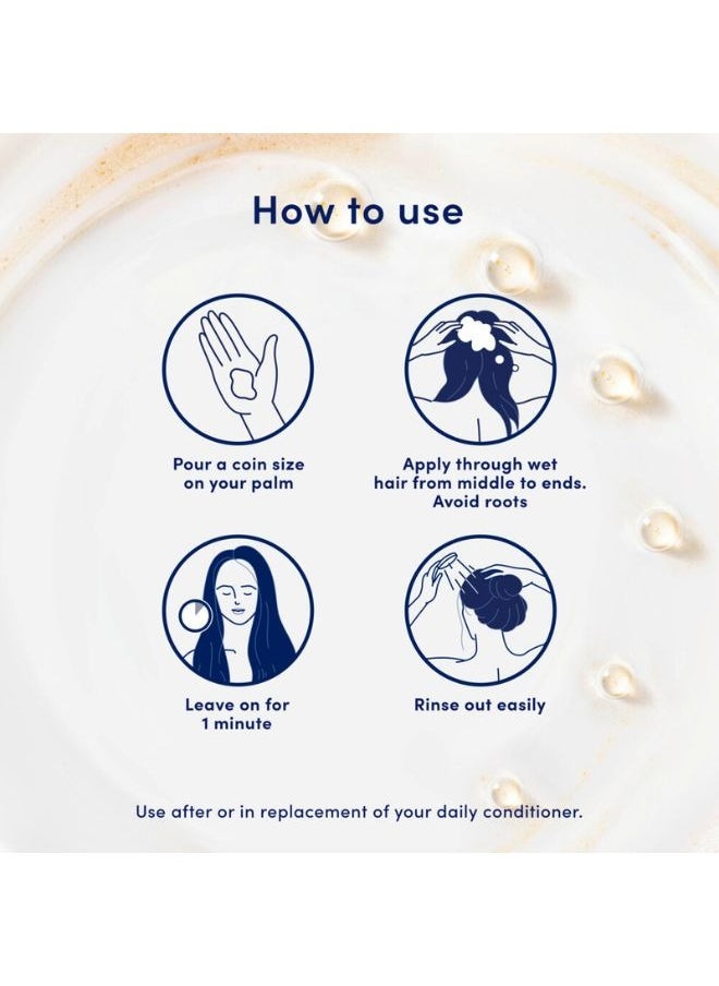 Dove - Protein Super Conditioner Repairs Damaged Hair In Just 1 Minute With Keratin Repair White 180ml - Image 1