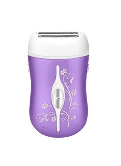 Thoraya Rechargeable Women Electric Body Depilator Epilator Cordless Hair Removal Machine Purple  - Image 3