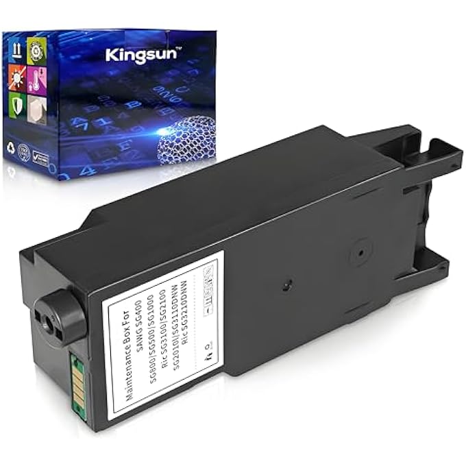 SG500 SG1000 WASTE INK COLLECTOR UNIT INK MAINTENANCE TANK BOX FOR SAWGRASS VIRTUOSO SUBLIMATION PRINTER SG500 SG1000 SG400 SG800 AND RICOH GC41 MAINTENANCE TANK - Image 1