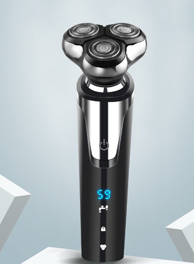 Electric Shaver for Men USB Rechargeable Shaving Men's Cordless Razors IPX7 Waterproof Wet Dry 4 in 1 Set - Image 2