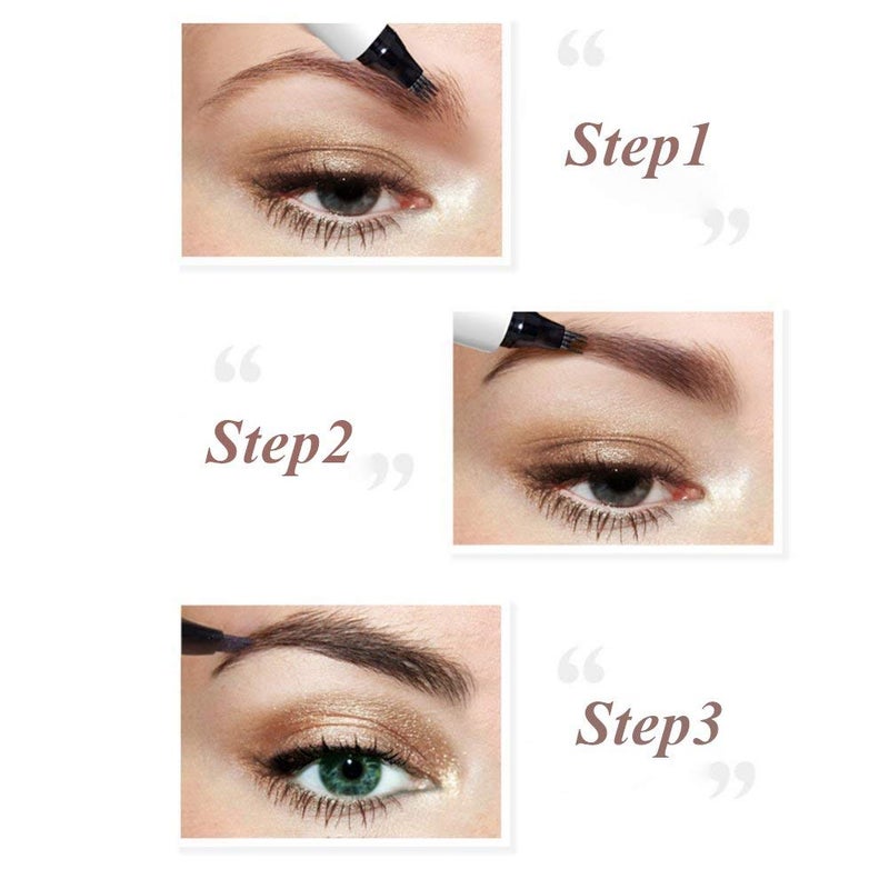 iMethod iMethod Eyebrow Pen - iMethod Eyebrow Pencil with a Micro-Fork Tip Applicator Creates Natural Looking Brows Effortlessly and Stays on All Day, Dark Grey - Image 2