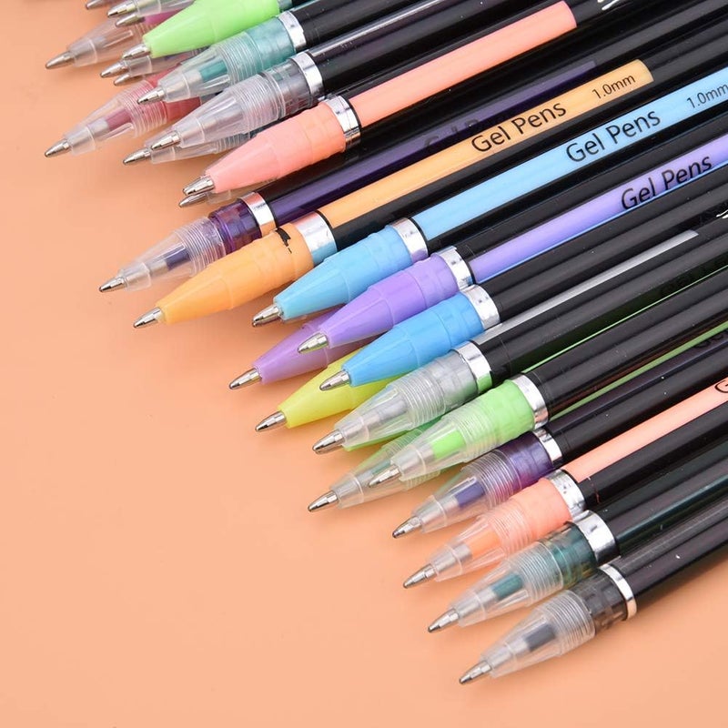 48 Colors Drawing Pen Set, Plastic Bright Painting Tool, Student Stationery School Art Supplies - Smooth Ink Flow, Vibrant Colors, Ideal for Creative Drawing - Image 4
