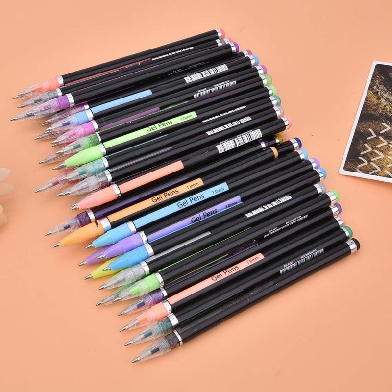 48 Colors Drawing Pen Set, Plastic Bright Painting Tool, Student Stationery School Art Supplies - Smooth Ink Flow, Vibrant Colors, Ideal for Creative Drawing - Image 5