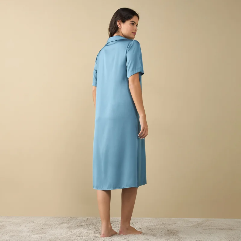 Splash FAV Plain Sleepshirt with Extended Sleeves