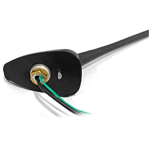 Auto Pearl - Vehicle Roof Mount Rubber Antenna Mast Flexible Car Antenna with Anti-Theft Design and Car Wash Safe - Black -Ignis - Image 5