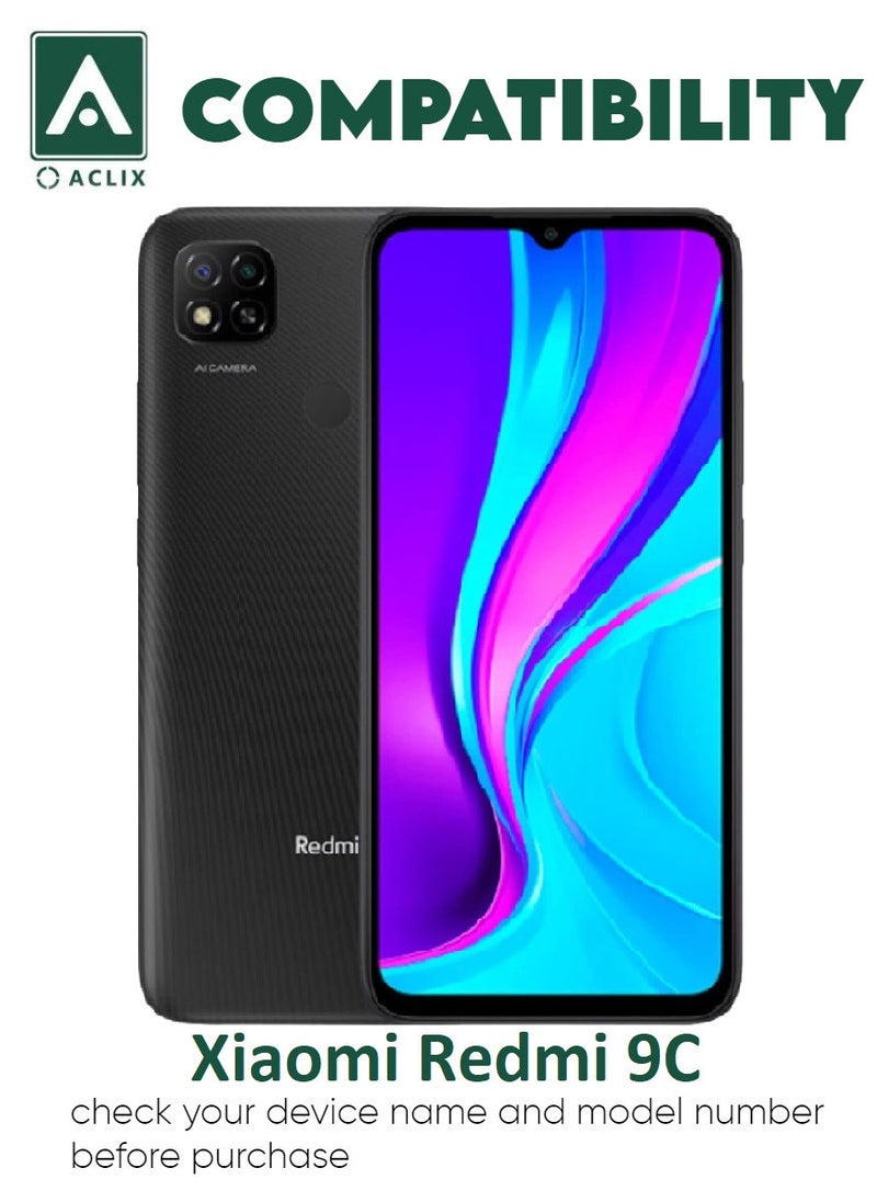 ACLIX 5 Pieces Antistatic ESD Dustproof Premium Quality High Definition Tempered Glass Screen Protector Designed For Xiaomi Redmi 9C - Image 3