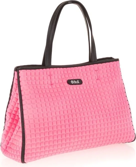Bilik Deri Bilik Leather Pink Fabric Women's Shoulder Bag Blkf Jelly